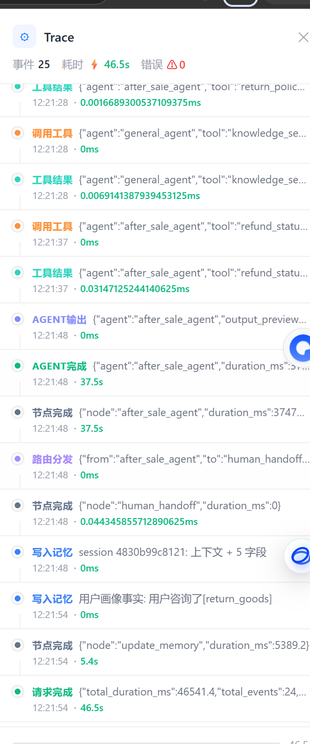 日志审查界面截图